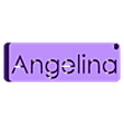 Angelina.STL Keychains with names