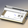 vp2.png Modèle d'impression 3d du boîtier du Commodore 64 Breadbin