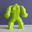 Low Poly Hulk v2