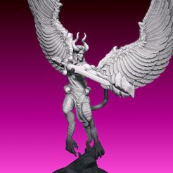 Azpink.jpg Archivo OBJ Azazel・Diseño de impresión en 3D para descargar
