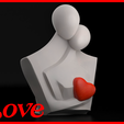 TinyMakers3D-HomeDeco_Couple5.jpg.png ♡♡♡♡ COUPLE IN LOVE for anniversary gift. Elegant and minimalist Home decor