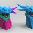 06.jpg Varanur Dragon Head - 3D Printing Files