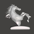 Screenshot_4.jpg Graceful Equine Elegance: Captivating Low Poly Horse Bust