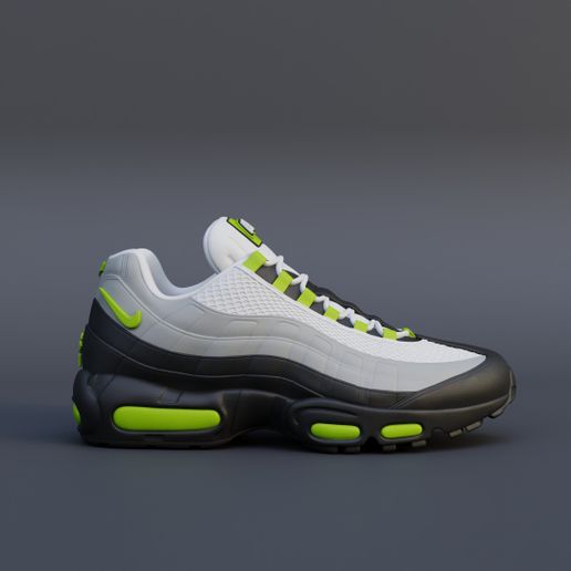 3D-Printed-air-max-95-neon-lego-1.jpg 3D Printed Air Max 95 NEON LEGO