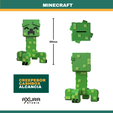 AXURA_STUDIO_MINECRAFT_CASHBOX-4.png Creeper Cashbox / Alcancía de Creeper - Minecraft Edition 🧨💰