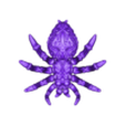 real spider version 1.stl ARANHA FLEXÍVEL - HALLOWEEN 3MF E STL