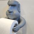 MOAI TOILETTENPAPIERHALTER EASY PRINT
