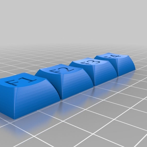 🍒 KeyV2: Parametric Mechanical Keycap Library・Free STL File for ・Cults