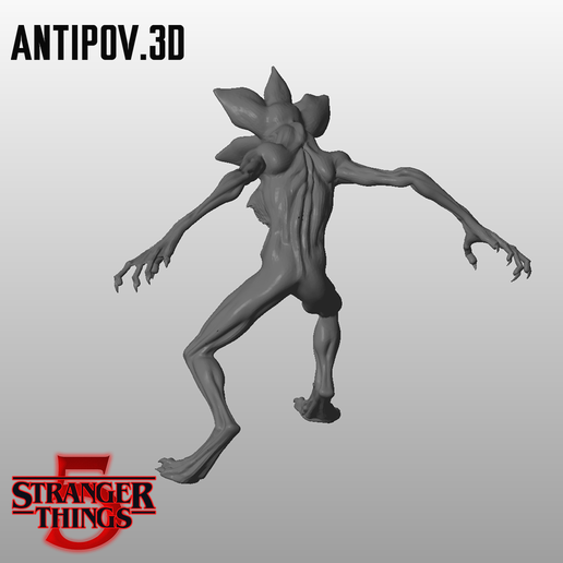 🦹 Demogorgon Stranger Things・ 3D File for 3D printing・Cults