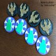 IMG_20191129_210214.jpg Free STL file Magic: The Gathering Counters / Chips UPDATED 5-3-2019 (Life, Mana, Abilities, Loyalty, Energy, Power, Toughness) MtG #MtGCounters・3D printable model to download