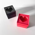IMG_3008.jpg Valentine's Day Gift Box or Jewelry Holder | Modern Heart Gift Box