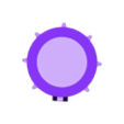 CENTRAL ROTATION.stl Mechanical Servo Turret