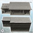 4.jpg Long modern house with column awning and wooden fence (7) - Cold Era Modern Warfare Conflict World War 3