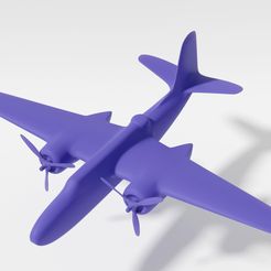 st.jpg STL file Douglas DB-7 A-20 Havoc Boston - simple・3D printable model to download