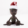 Capture d’écran 2017-12-19 à 16.41.31.png Free OBJ file Babygroot Christmas・3D printer model to download, dagomafr
