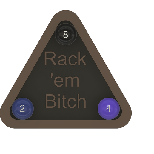 🎱 Rack'em・ STL File for 3D printing・Cults