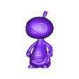 Scraggy2.stl Cute Gecko Shedding Skin With Scraggy V3 - VRML Color 3d print & STL Included!  -Lizard