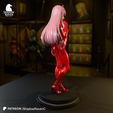 2.png ZERO TWO – DARLING IN THE FRANXX 3D PRINTABLE STATUE | STL FILE BY SHADOW RAVEN CREATIONS