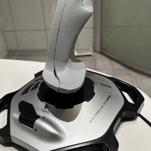 IMG_0950.jpeg Inverted Logitech Extreme 3D Pro joystick handle