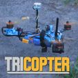 e342e3bc-93b3-4f45-a54e-dbc351807181.jpg Ardupilot Tricopter Frame - Autonomous FPV Test Platform