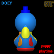 A4.png Doey Duck Poppy Playtime Chapter 4 Doey STL 3D Model Character