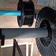 20230501_200230.jpg Filament Spool Holder for 50mm wooden beam