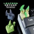 leafeon_portada.jpg Leafeon Pokemon Keycap - Mechanical Keyboard - Eeveelutions
