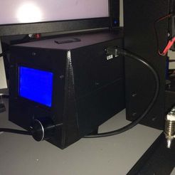 093.JPG Free STL file (updated)wanhao duplicator i3 vented and angled faceplate・3D printable model to download