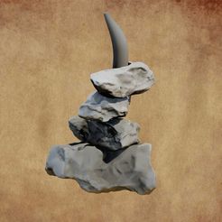 IMG_8985.jpeg 3D file Rock Coin Counter TYR Coins Battle Game・3D printable model to download