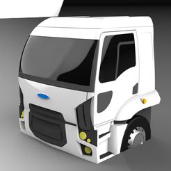 cargo-1723.45.jpg STL file Ford cargo 1723・3D printer design to download