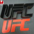 UFC 3D led lamp