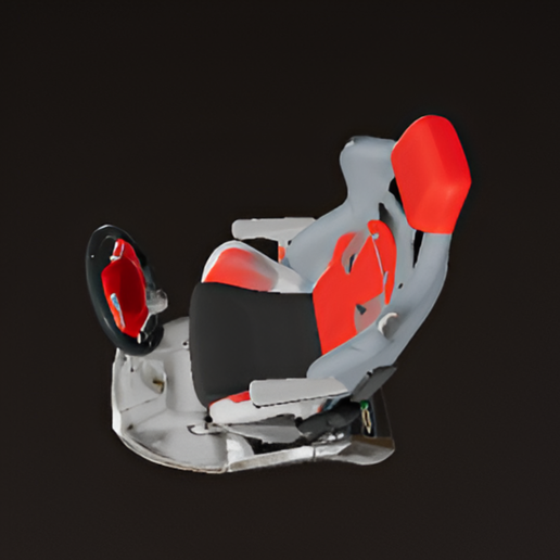 🎮 Racing Simulator Cockpit・ STL File for 3D printing・Cults