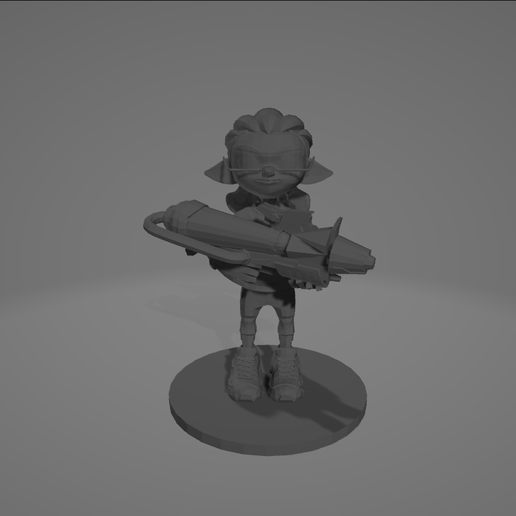 👦 Splatoon 3 Inkling Boy (Cornrows) with Splattershot Pro miniature ...