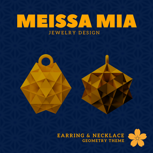 03.-Self-Intersecting-Quasi-Regular-Polyhedra-Earring.png 03. Great Ditrigonal Icosidodecahedron – Self-Intersecting Quasi-Regular Polyhedra - 3D Print File for Self-Intersecting Quasi-Regular Polyhedra Earrings & Necklace - Self-Intersecting Quasi-Regular Polyhedra Earring - Geometric Earring