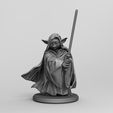 0_188.jpg Star Wars Jedi Master Yoda 3D printing Stl Diorama Action Figure 3D print model