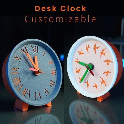 1.jpg Customizable Desk Clock – DIY, Modern & Minimal Design