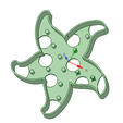 estrella_mar.png Sea star - Starfish cookie cutter