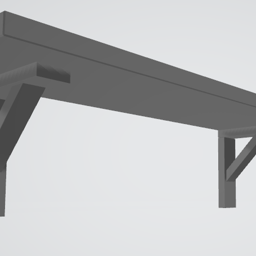 wall shelving 3D model