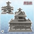 3.jpg Large Asian palace with two wings (29) - Asia Terrain Clash of Katanas Tabletop RPG terrain China Korea