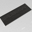 2019-07-06_155741.png Örümcek Adam (Evden Uzakta) Logo Plakası