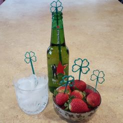 3dprintny_partytime1.jpg Lucky St. Patrick's Day Party Picks and Swizzle Sticks