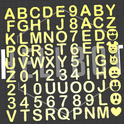 1.png Alphabet - numbers - faces