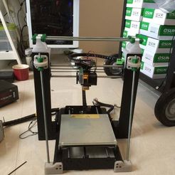029.JPG Free STL file Duplicator i3 3rd-rail Z tower brace・3D printing idea to download