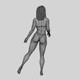 x.jpg 3D file Pretty Bikini Woman Standing on one Leg 3D print model・3D print model to download, 3DGeshaft