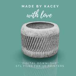 16.png STL-Datei 3D-Druckbare STL-Datei. Büro- oder Heimdekoration: Pot Planter Design für eine Sukkulenten, Bonsais, und verschiedene Pflanzen - Instant Download - Pot・3D-Druck-Idee zum Herunterladen