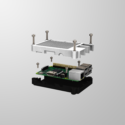 Free STL file Raspberry Pi 3 B+ Case・3D print object to download・Cults