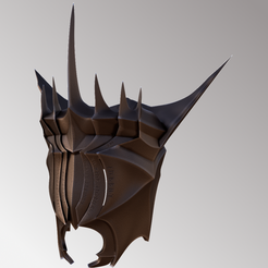 untitled.png 3D file Mouth of Sauron from Lord of the Rings・3D print model to download, Necrosster