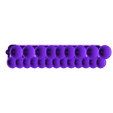 screwdriver_holder_v5_combo_long.stl Archivo STL Soporte de destornillador (pegboard o montado en la pared)・Diseño imprimible en 3D para descargar