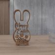 untitled1.jpg 3D Happy Easter Decor With 3D Stl Files,Home Decor, 3D Print, Easter Decor, Easter Egg, Easter Gift, Easter Rabbit,