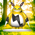 22.png Totoro + Electabuzz = Grizzbolt // Palworld  ( FUSION, MASHUP, COSPLAYERS, ACTION FIGURE, FAN ART, CROSSOVER, ANIME, CHIBI )